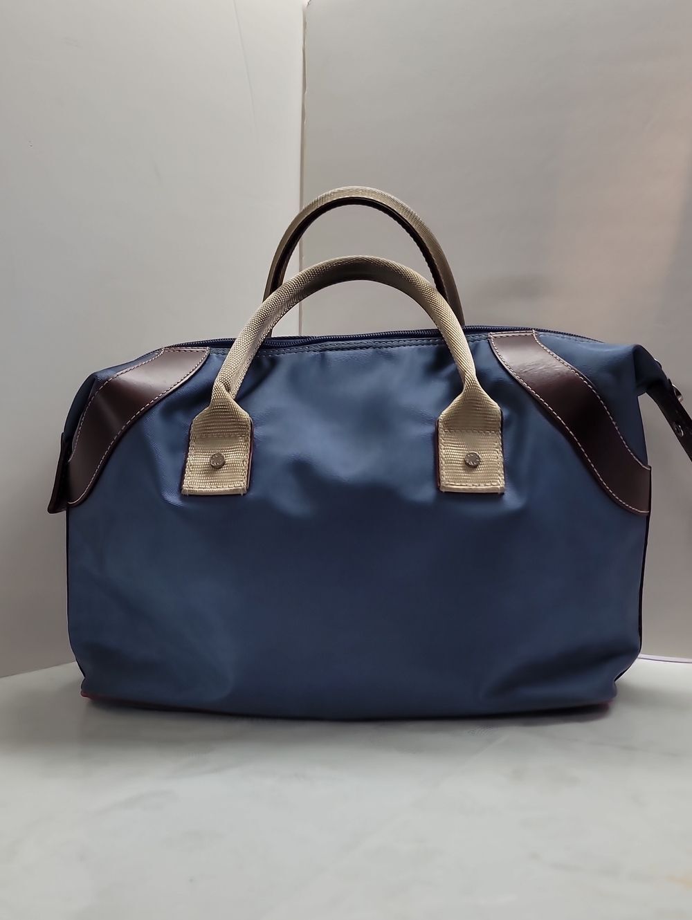 Lancel Nylon Travel Bag